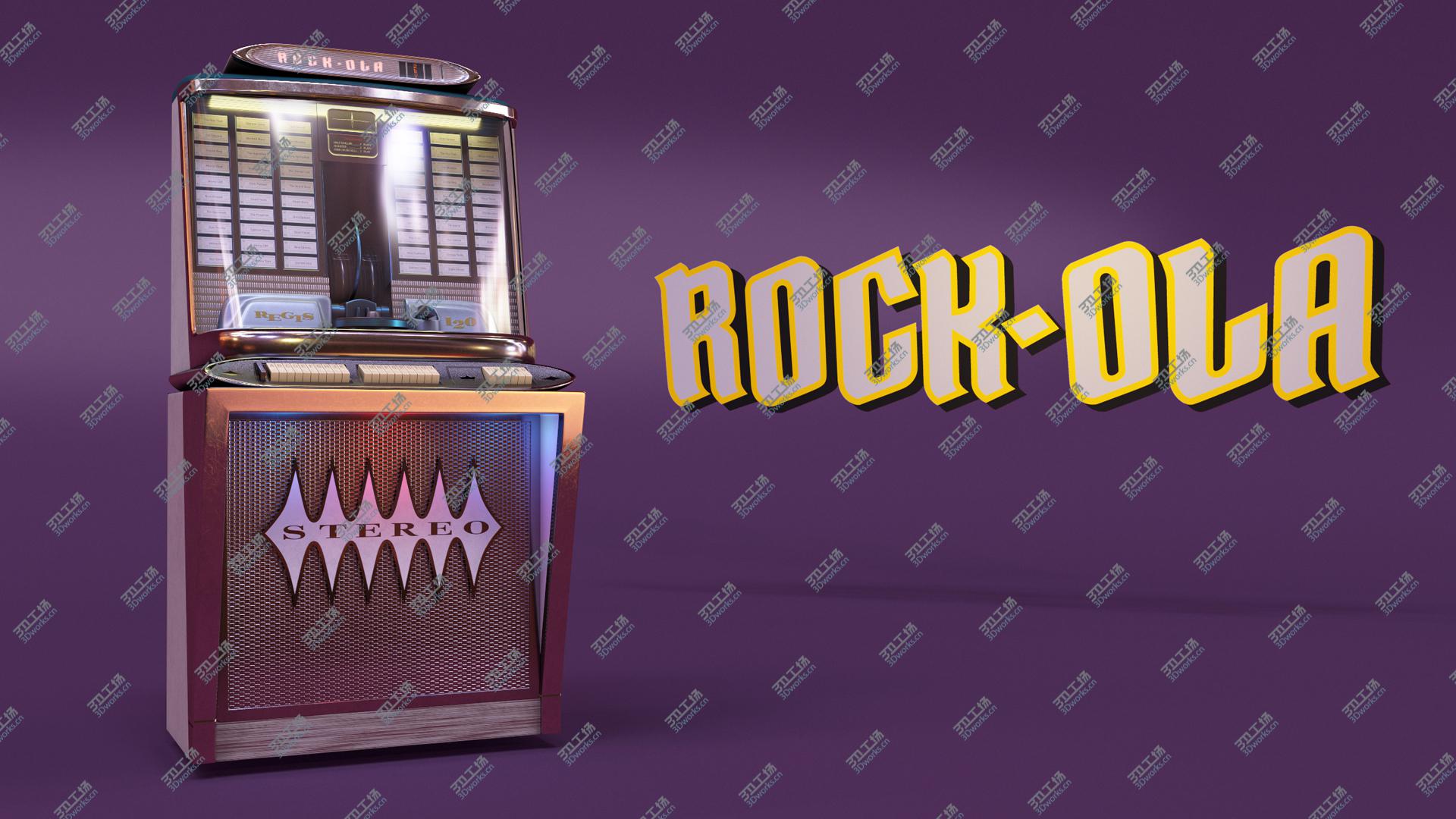 images/goods_img/202104094/ROCK-OLA Regis 120 Jukebox 3D model/1.jpg